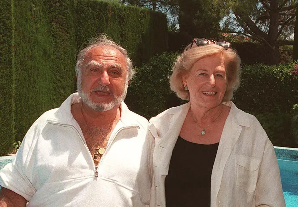 Nicolas G. Hayek with wife Marianne