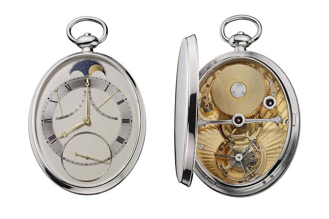 UJS Oval Pocket Watch