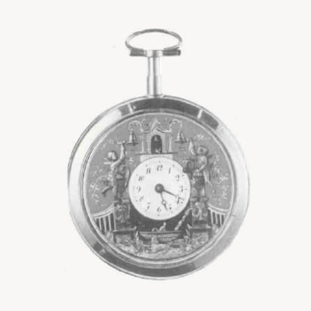 Early pocket watch by Joseph Chevalier