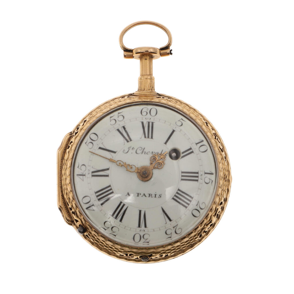 Early Tulip pocketwatch, Paris