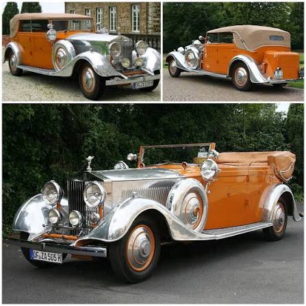 1934 Rolls Royce Phantom, St. Moritz White Turf