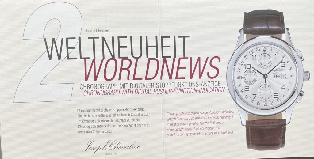 Chronograph World Premiere 2002